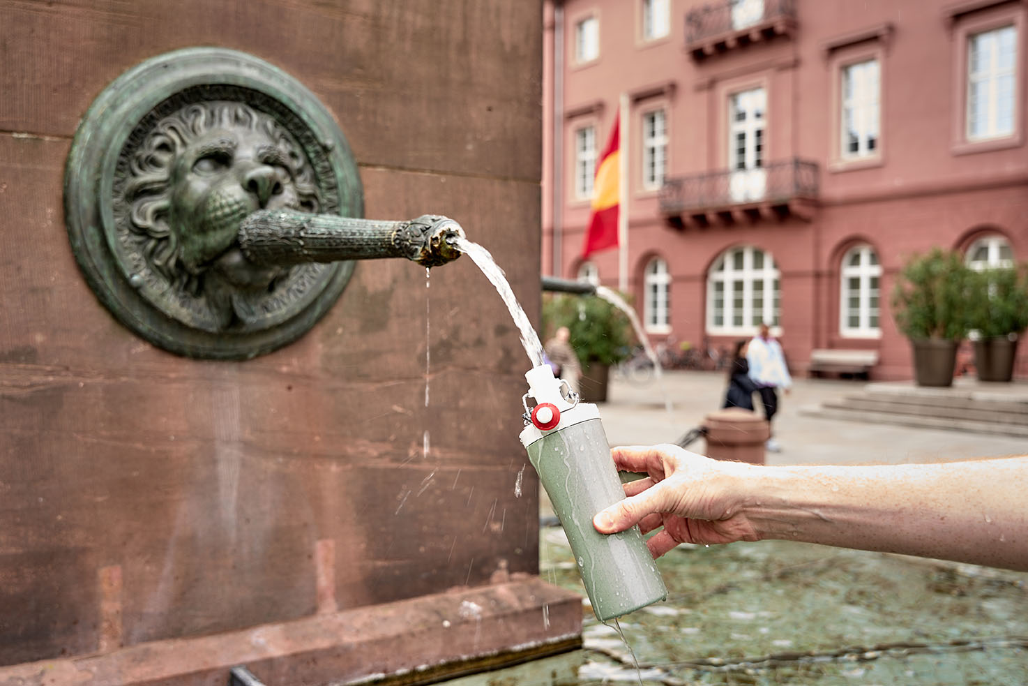 Ludwigsbrunnen in Karlsruhe. (Foto: Bruno Kelzer)